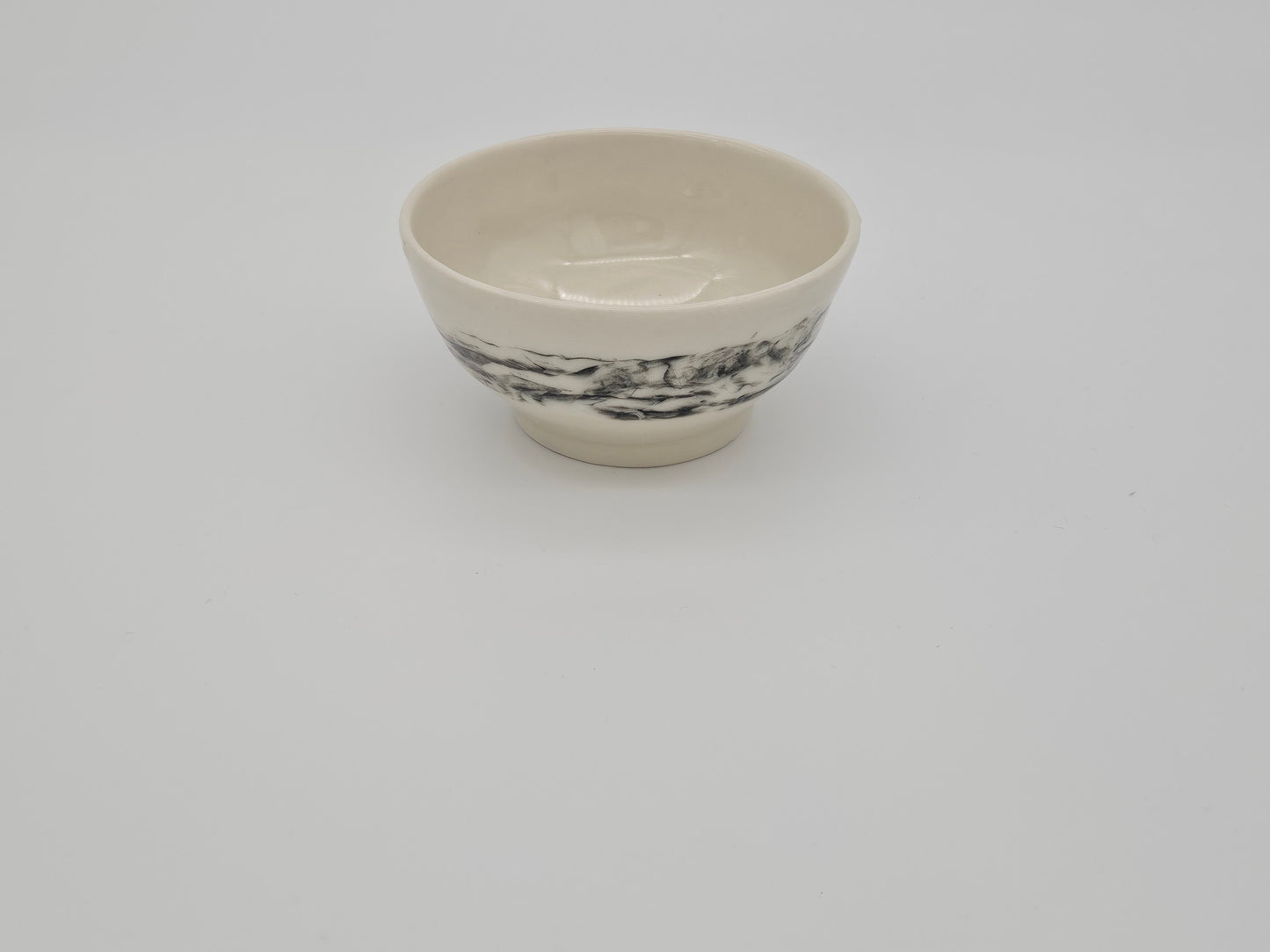 Snow series - Small Porcelain Bowl