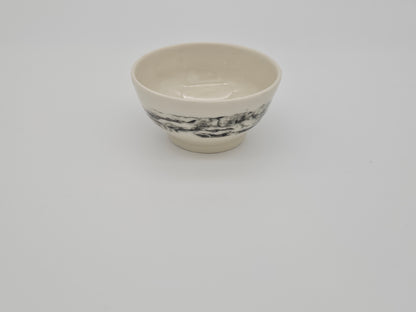 Snow series - Small Porcelain Bowl