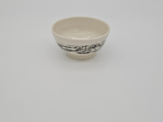 Snow series - Small Porcelain Bowl