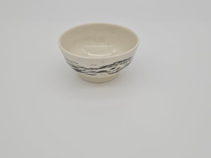 Snow series - Small Porcelain Bowl