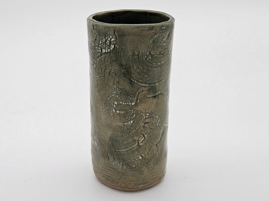 Medium Vase with spiral pattern