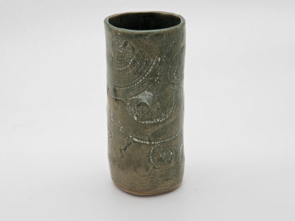 Medium Vase with spiral pattern