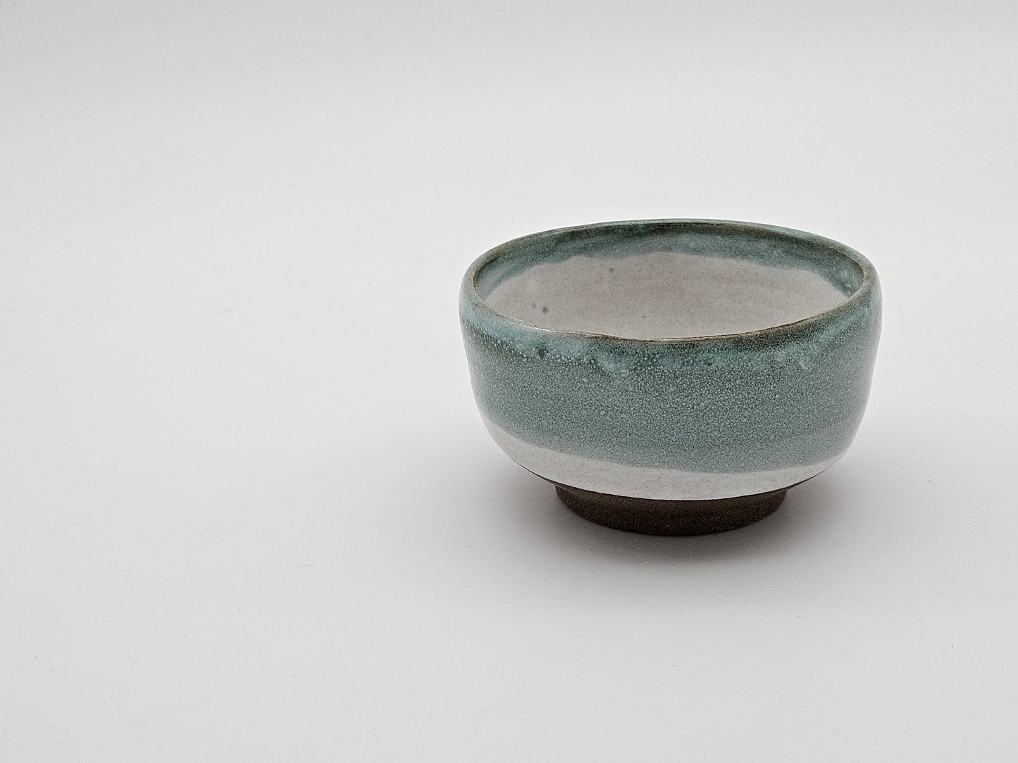 G\reen and white bowl