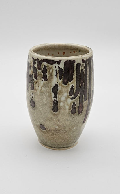 Vase-shino & maroon drips