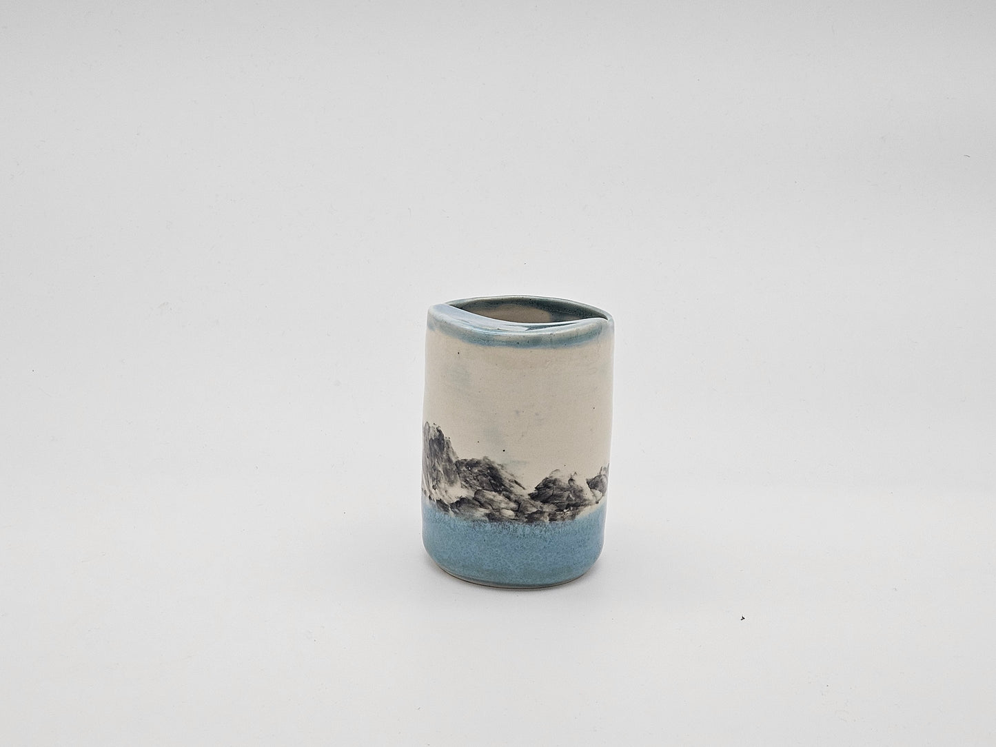 Tumbler - Mountain and Ocean Scene