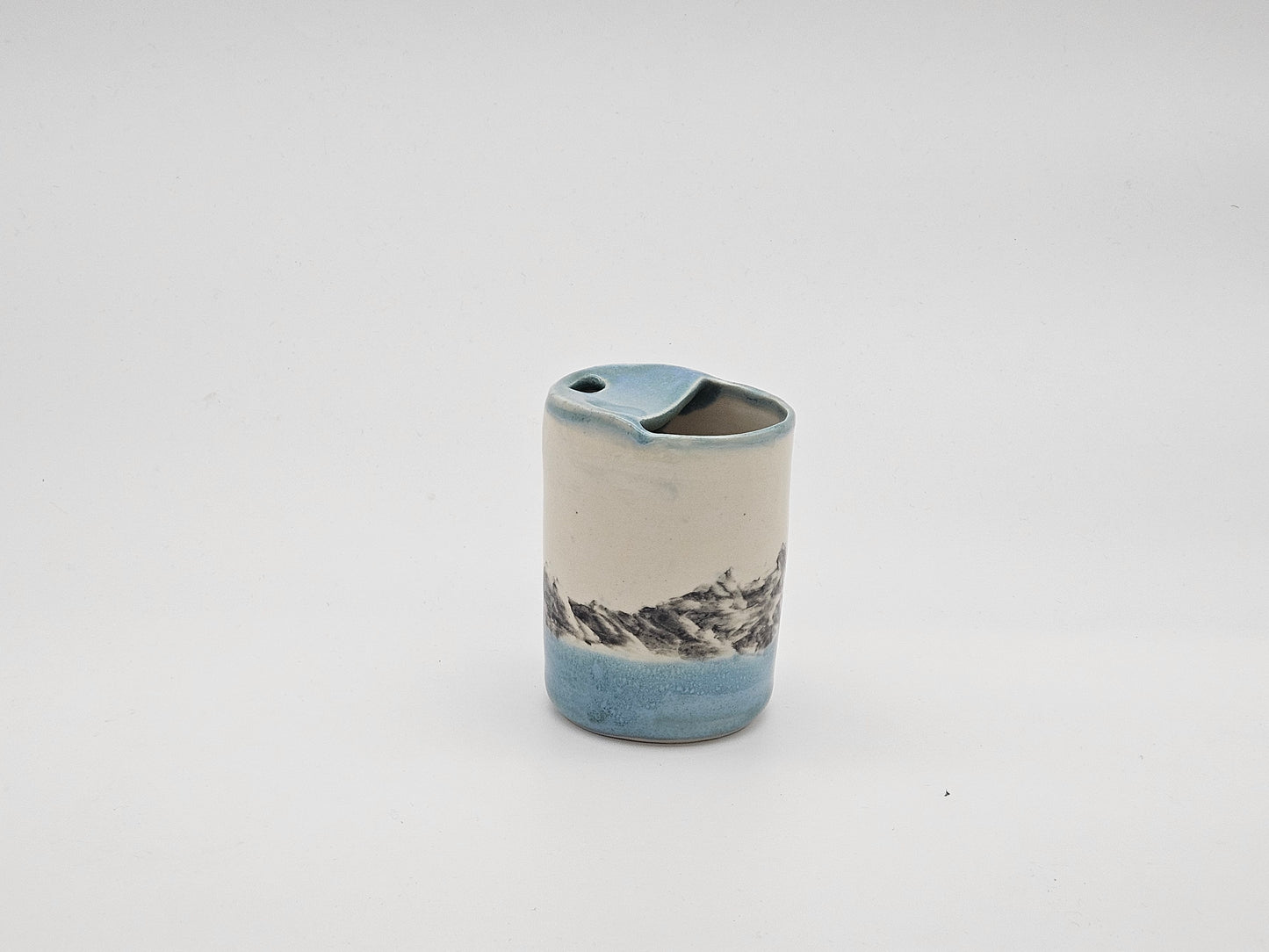 Tumbler - Mountain and Ocean Scene