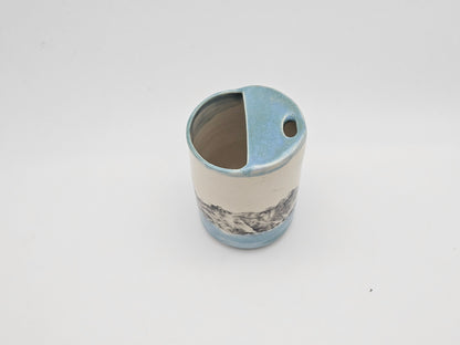Tumbler - Mountain and Ocean Scene