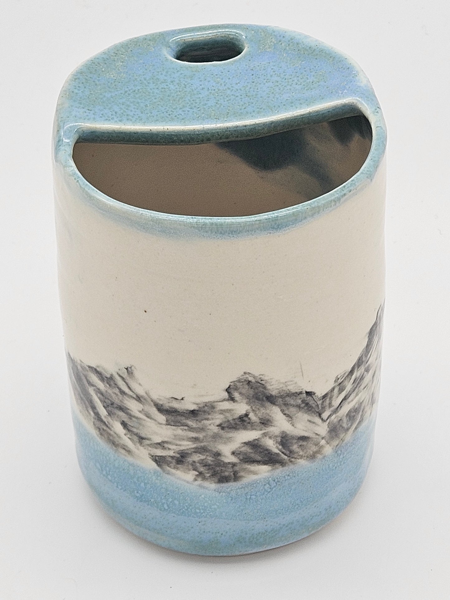 Tumbler - Mountain and Ocean Scene