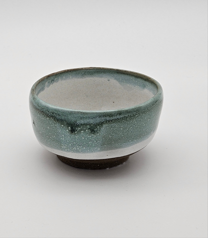 G\reen and white bowl